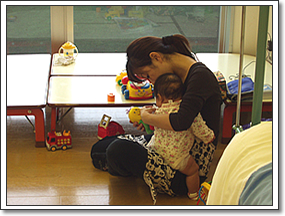 子連れでヨガ